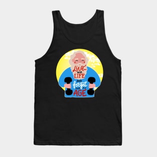 Strong Old Man Tank Top